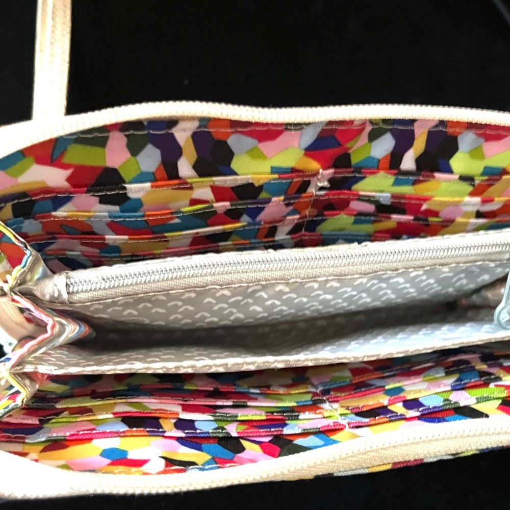 Kipling Seoul Mosaic Print Large Backpack with Wallet & Pouch - Picture 6 of 13